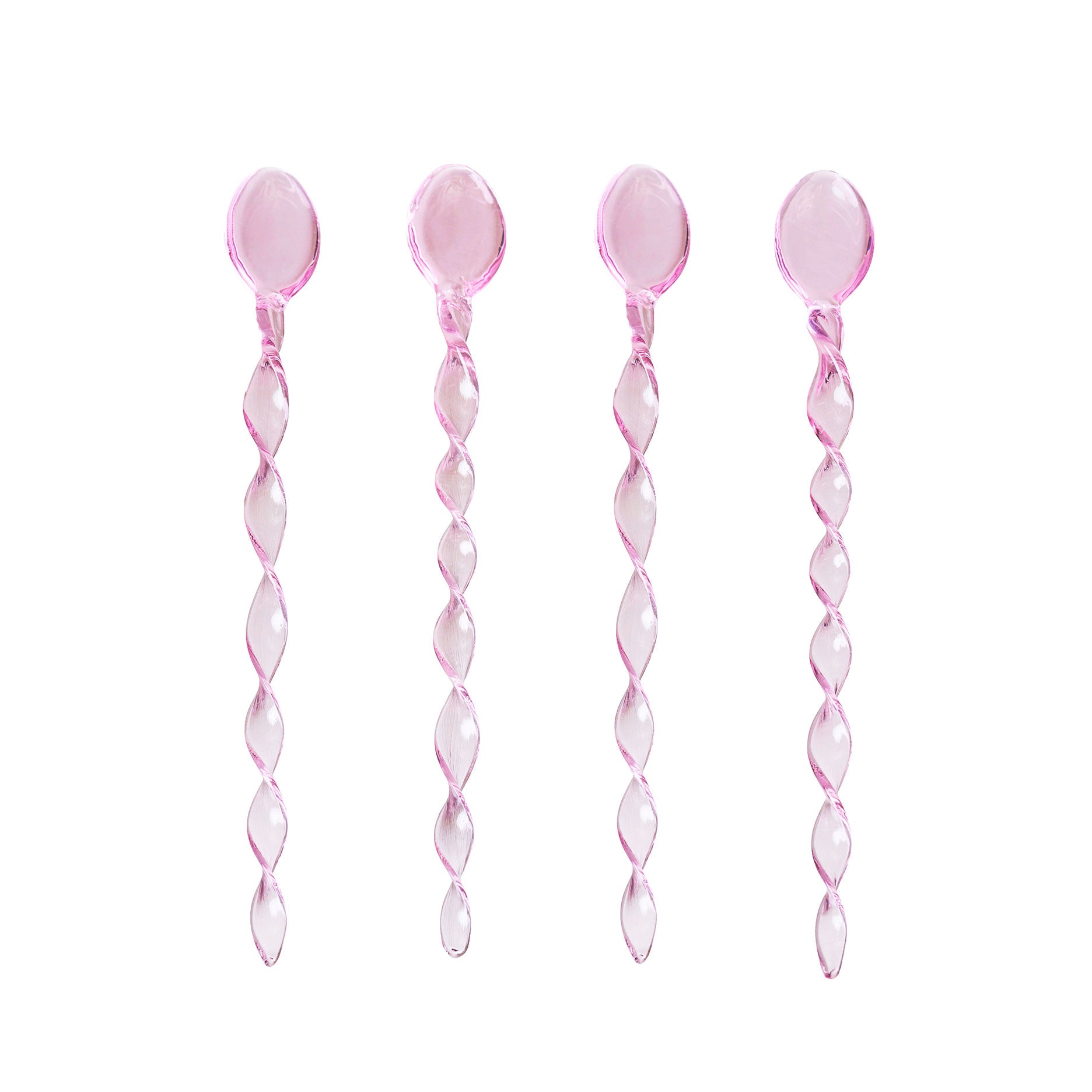 Swirl Glaslöffel 4 Stück